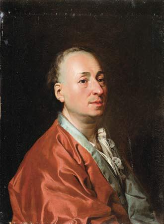 unknow artist Portrait of Denis Diderot oil painting picture